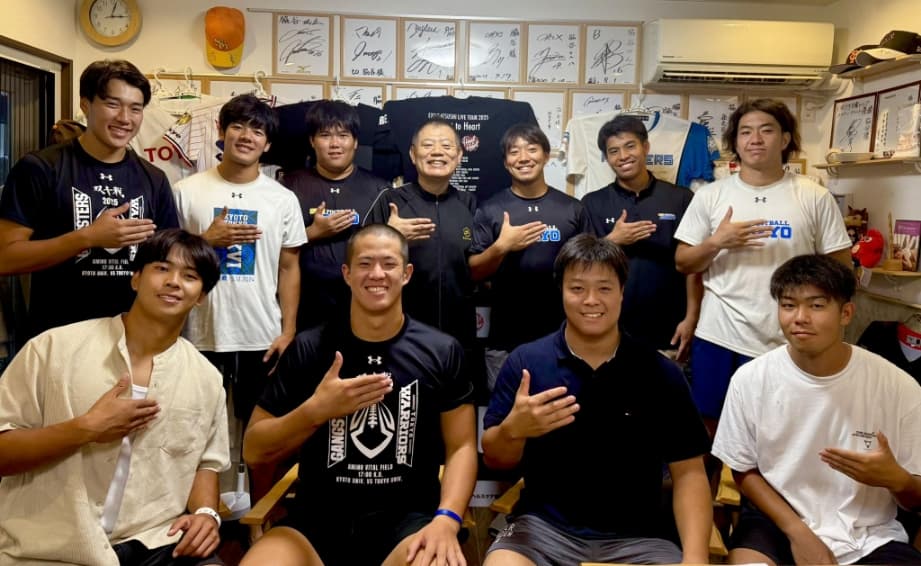 東京大学運動会アメリカンフットボール部 東京大学WARRIORSメンバー写真